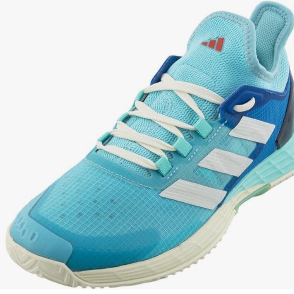 NEW adidas Womens Adizero Ubersonic 4.1 Tennis Shoes Sz 9 blue aqua